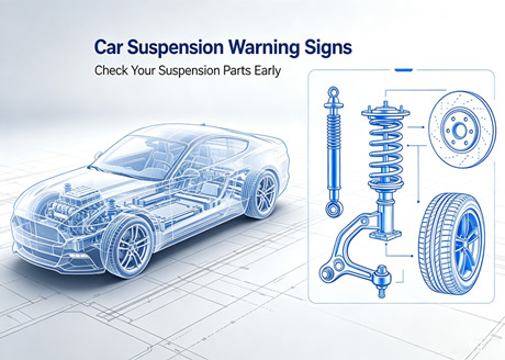 10 signes indiquant que les pièces de suspension de votre voiture doivent être remplacées
